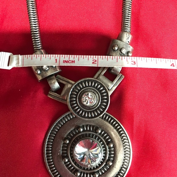 COPY - “EUC” UNIQUE SILVER NECKLACE - Picture 4 of 5